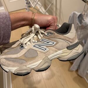 New Balance 9060 grey and cream